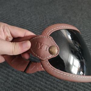 변색선글라스 빈티지 오토바이 헬멧 버블 쉴드 렌즈, 레트로 선글라스 , 빌트웰 그링고 헬멧 고글에 적합