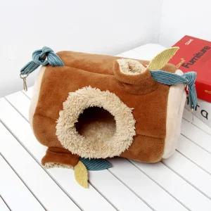 햄스터 통나무 패브릭 숨숨집/애견/하우스/쿠션/방석/고양이/강아지집/애견하우스/강아지/캣하우스