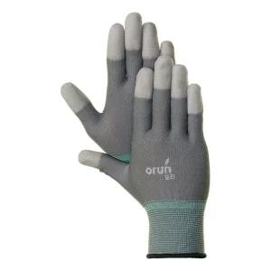 오런 포리 손끝 장갑 소 중 대 10P/작업용/미끄럼방지/면장갑/작업/공업용/현장용/노가다/물류/운전/속장갑