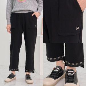 마미소 M 배기 바지 기모 스판 언발 국내생산 주머니 엄마옷 할머니옷 빅사이즈 4060 마담 중년여성 옷