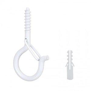 나사못 부착 콘크리트 타공 타일 고리형 천정 천장 칼블럭 앙카 세트 나사 스크류 고리 고정 벽걸이 10P