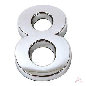 방번호 레터심플링 숫자 스티커 이니셜 라벨 8 50mm