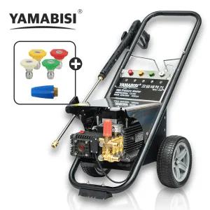 야마비시 전기 고압세척기 200바 12Lmin 회전노즐 포함 MTE1-200