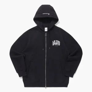 [르꼬끄] LE COURT 기모 투웨이 후드집업 QP423TFTO1-BLK0