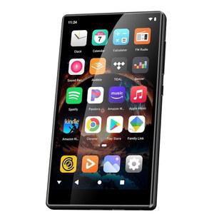 터치스크린이 플레이어, Deezer, 라디오, 5인치 WiFi가 MP4 최대 Amazon 지원되는 Music, SWOFY 뮤직 블루투스 및 지원되는 13.0, 96GB Spotify, 플레이어, 스피커, 블랙 1TB 내장 FM MP3 Audible, Android