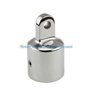 H7JD 22mm 보트 마린 스테인레스 스틸 아이 엔드 캡 Bimini 탑 피팅 하드웨어 2x