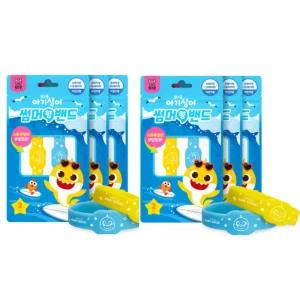 아텍스 썸머 향 밴드 아기 모기 팔찌 아기상어 X6개 BNS