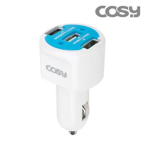 [코시]차량용 4A 3포트 고속 급속 충전기 CGR1236AT