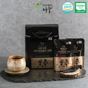 [건강이열리는나무] 구증구포 고려 흑삼골드 진액 70ml X 15포/1박스
