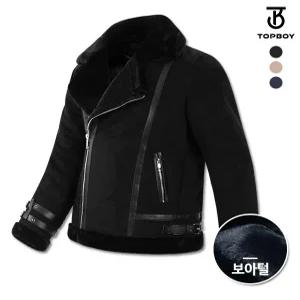 [탑보이][탑보이] 퍼 스트랩 스웨이드 무스탕 (K2120)