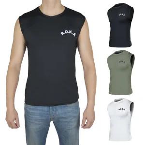 군인 ROKA 로카나시 민소매 군용 스포츠티 최고급원단