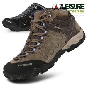 [레저타임] 생활방수기능 천연가죽 경등산화 트레킹화 하이킹화 아웃도어신발
