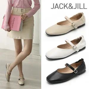 잭앤질 셔링 메리제인 플랫(JA2177)