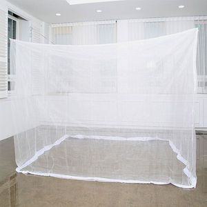 장보리 화이트 사각모기장 중대 2-3인용