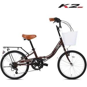 2025 케이투바이크 미니벨로 가족형 접이식자전거 브로디 플러스 20인치 7단