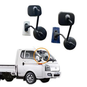 포터2 밤바미러 2way 광각 접착식 범퍼 부착식 보조거울 사각지대 학원차