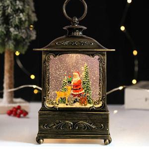 크리스마스 오르골 산타 스노우볼 무드등 엔틱 인테리어 소품 선물