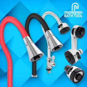 [교체용코브라]싱크대수도꼭지 단수자바라 부엌 주방수전 씽크대 호스 분사기