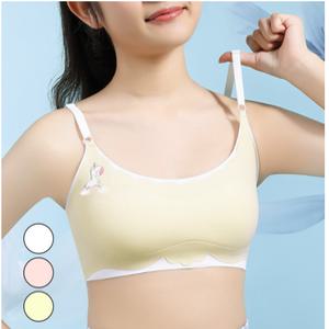 여름 쿨 여자 주니어 스포츠 노라인 브라 냉감 런닝 여아 중학생 학생 속옷 여자 브래지어