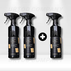 [2+1] 불스원 뉴 크리스탈코트 플러스 유리막 광택발수 코팅제 500ml 3개