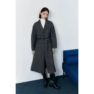 [LAP](광주신세계)(핸드) 슬림 A라인 롱코트 AQ4WTA72