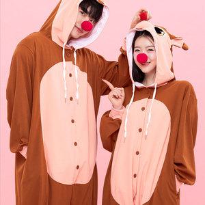 반티 루돌프티셔츠 테마의상 체육대회 운동회 운동복 재미있는 동물복장 이벤트의상 귀여운 산타 축제 BT1224