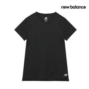 [나이키]뉴발란스 코어 런 조깅 남자 여성 반팔티 짐웨어 러닝복 WT11205BK