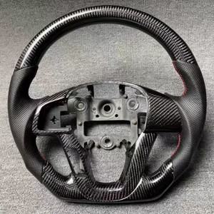 교체용 진짜 탄소 섬유 스티어링 휠, 가죽 포함, 기아 K5 옵티마 2011