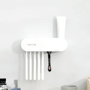 어썸 스텐레스 3단계 UV 살균 건조 시스템 벽걸이형 칫솔 살균기 ATS-1000