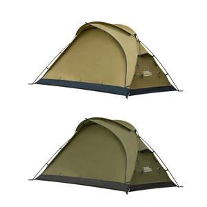카키 캠핑 텐트 솔캠 미군 야전침대텐트 2인용 미니멀텐트 코트텐트 GOOUT 첼트반