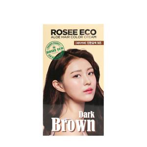 로제 에코 알로에 헤어칼라크림 N5 진한갈색