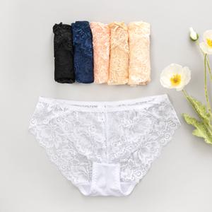 미니리본 레이스팬티 부드러운 여성 망사 팬티