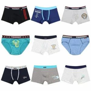 [보리보리/키즈라인]주니어용 터프가이 드로즈 3p 면스판 흡습속건 삼각 사각 팬티 아동 속