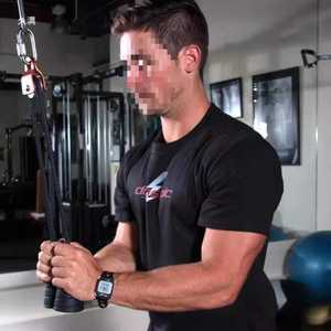 페이스풀 로프 운동 트라이셉 기구 꼬깔 스트랩 풀다운 삼두그립 이두 핸들