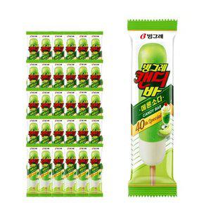 [빙그레] 캔디바 메론소다 30개 바 아이스크림