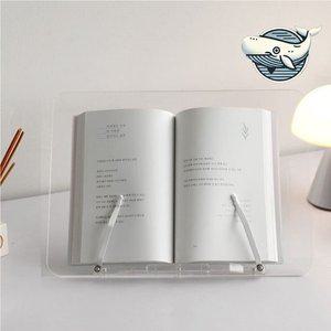 고품질 투명 각도조절 멀티 독서대 아크릴 북스탠드 편안한독서대 독서대 책상독서대 (WFGRQ5Y)