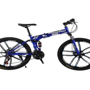 접이식 26인치 산악 자전거 이중충격 학생용 27단