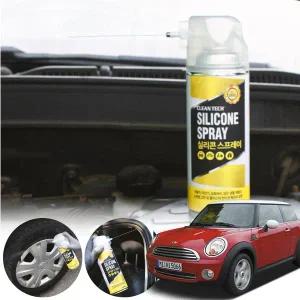 미니쿠퍼(2세대)(06~13) 크린텍 실리콘 스프레이 420ml 내장재색상복원 고무경화방지 타이어광택