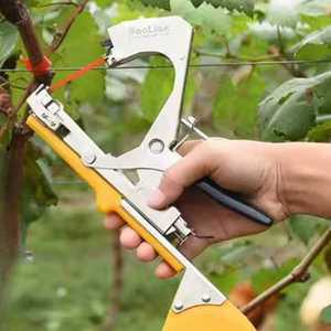 포도 나무바인딩 기계 지지대 원예용 고추묶는 테이프 덩굴 줄기 결속기