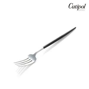 [큐티폴] 고아 블랙 실버 디너 포크