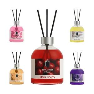 블랙루비 디퓨저 실내방향제 대용량 480ml /코튼/플라워샵/블랙체리/라벤더/체리블라썸