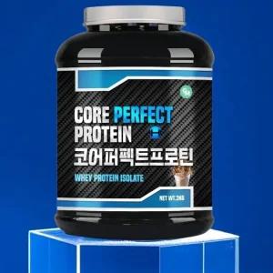 고품질 코어 퍼펙트 프로틴 단백질 보충제 분리유청 웨이프로틴 쉐이크 초코맛 (WFJFXNN)