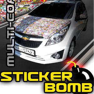 sticker bomb/스티커밤/데칼/캐릭터모음/캐릭터/랩핑지/오토바이/자동차/바이크/mtb/자전거/폭탄/랩핑