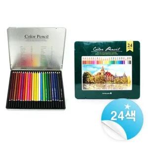 10000 유성색연필 24색세트 유성색연필24색 포리색연필24색 디자인색연필24색 학용색연필24색