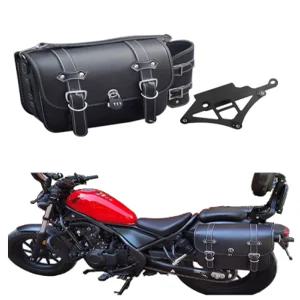 혼다 호환 레블500/300/레블1100 튜닝 퀵릴리스 새들백 사이드 백 가방