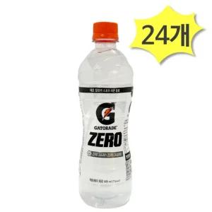 게토레이 제로 600ml x 24개 갈증해소 이온음료 롯데칠성