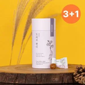 바라기 프로폴리스 도라지 캔디 135g 3+1개  120개입)