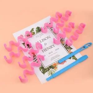 히피펌 물결펌 롤 고데기없이 웨이브 42cm 12pcs-W99D0D8