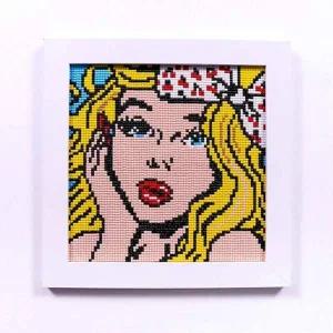 [콩심팥심]클레이피아 보석십자수 팝아트 액자세트 01