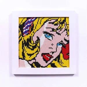 [콩심팥심]클레이피아 보석십자수 팝아트 액자세트 02